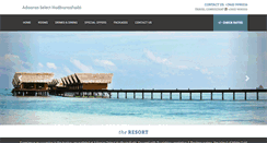 Desktop Screenshot of hudhuranfushiresort.com