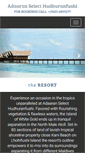 Mobile Screenshot of hudhuranfushiresort.com